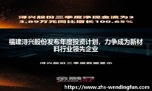 福建浔兴股份发布年度投资计划，力争成为新材料行业领先企业